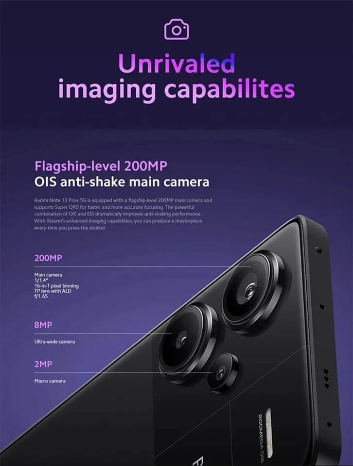 Redmi Note 13 Pro+ 5G 512Gb