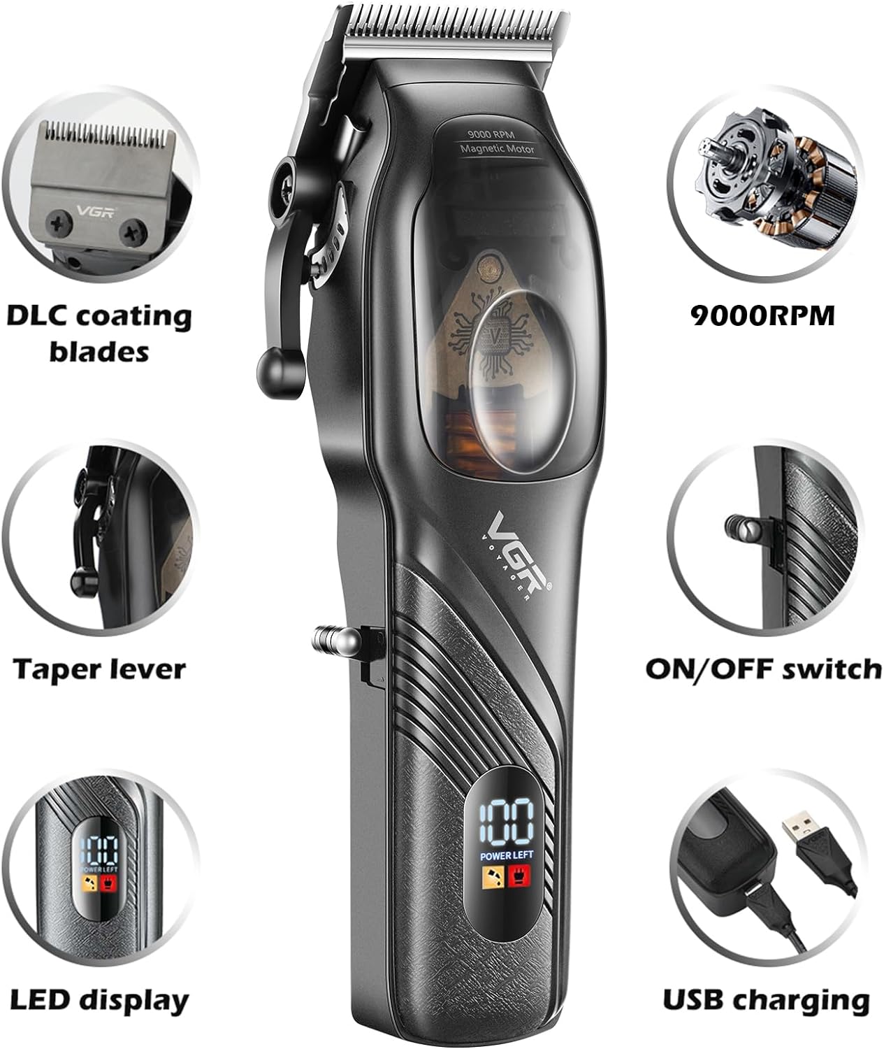 Cortadora de Cabello VGR V-269