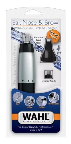 Cortador 2 en 1 de Wahl para Nariz, Orejas y Cejas
