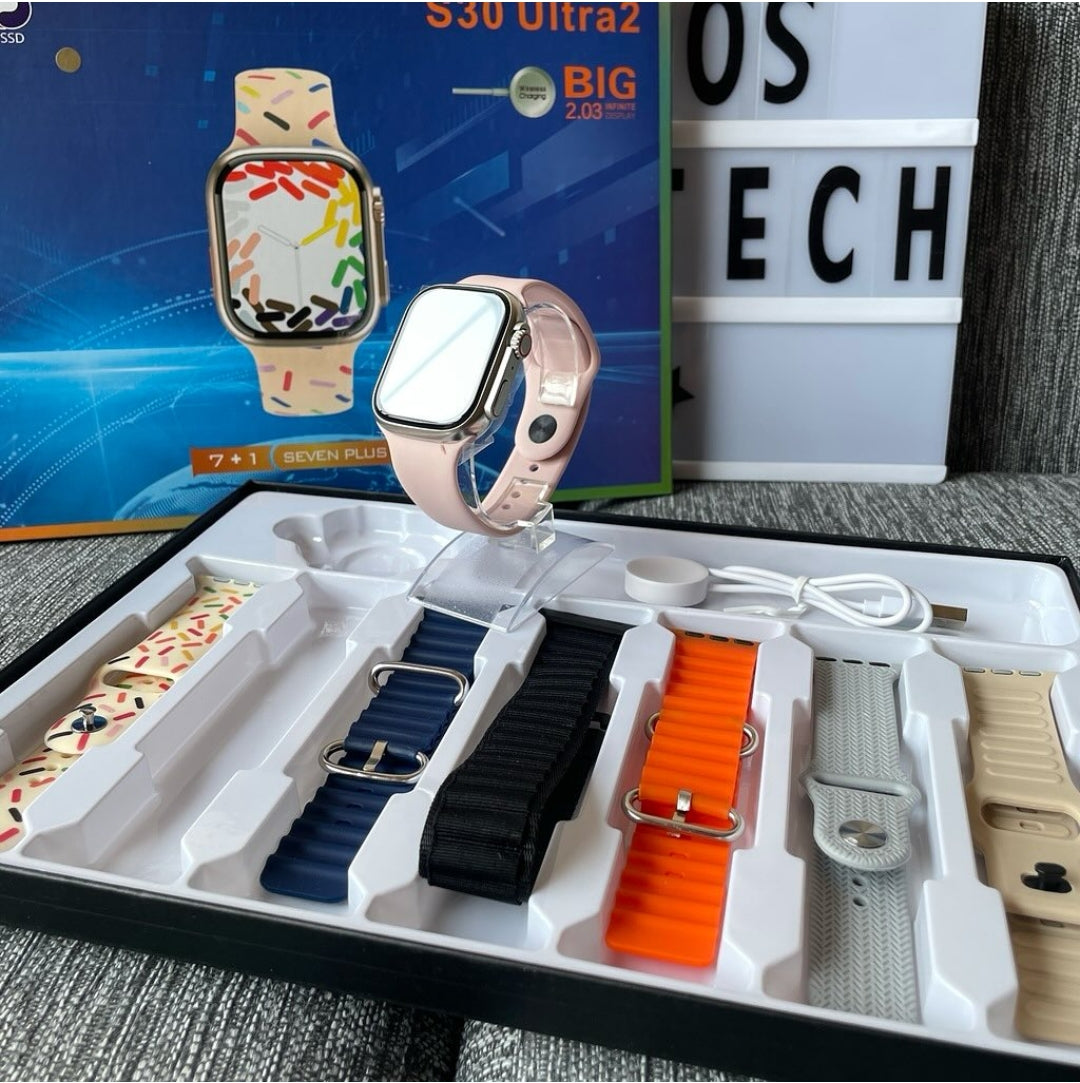 Smartwatch S30 Ultra con correas