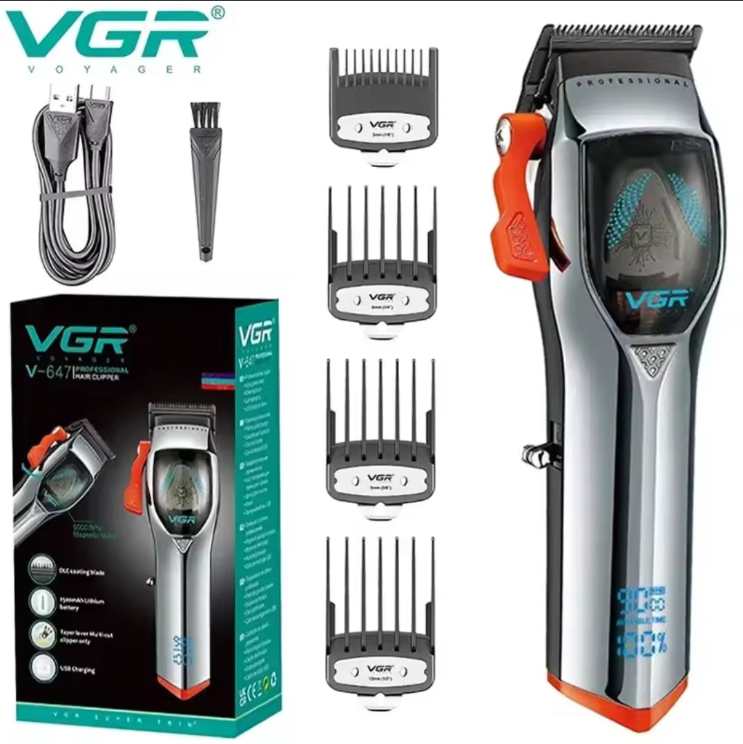 Máquina de Cortar Cabello Profesional VGR V-647