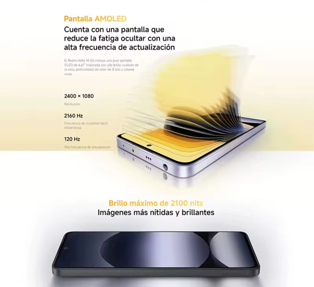 Xiaomi Redmi Note 14 - 128GB | 6GB RAM