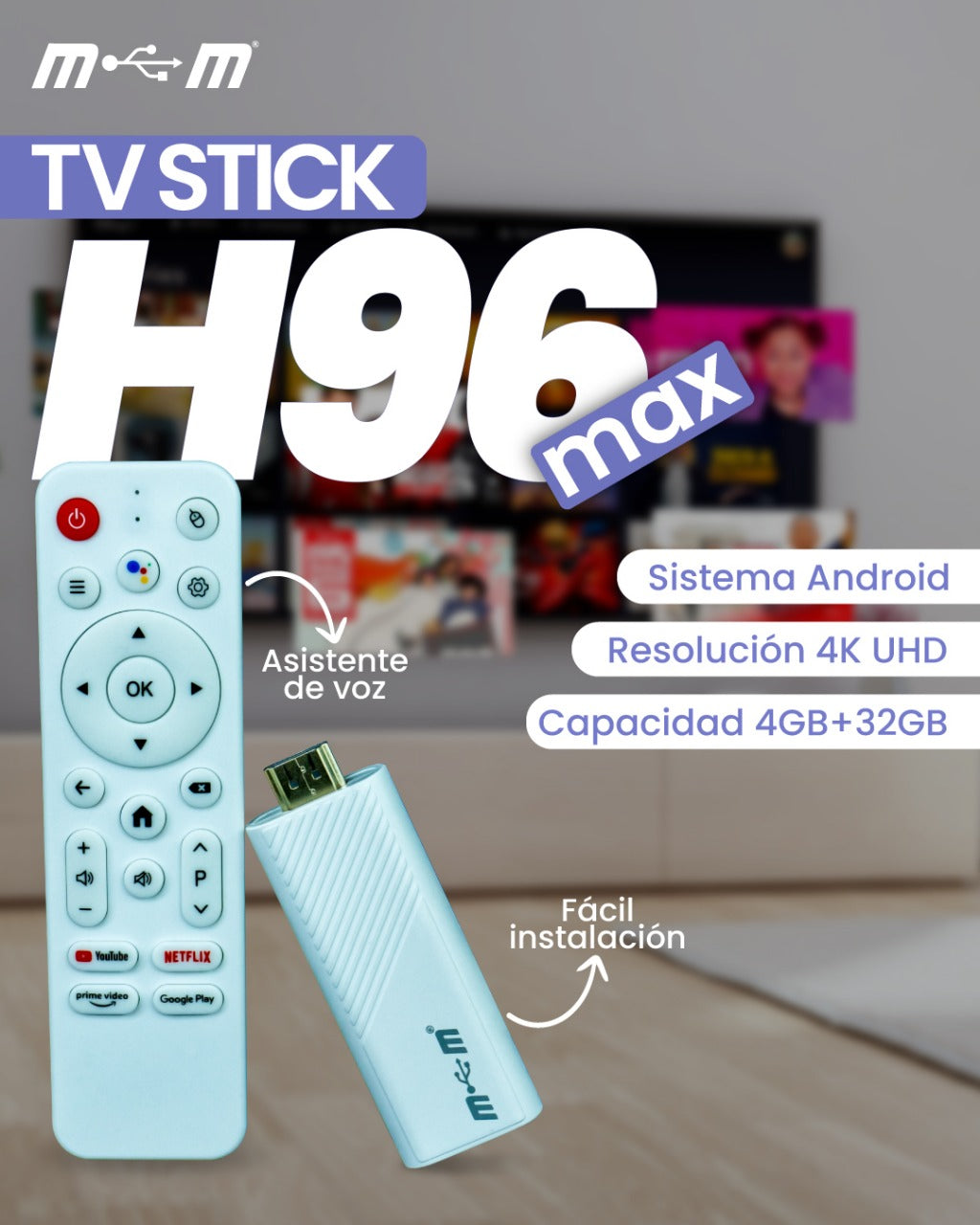 TV Stick H96 Max