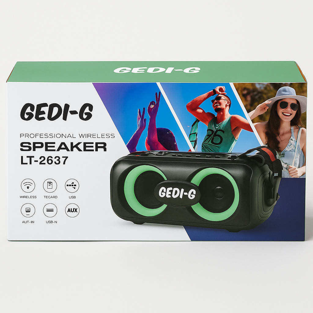 Bocina Inalámbrica GEDI-G LT-2637