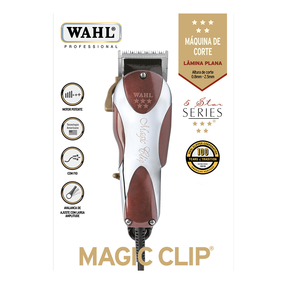 Máquina de Corte Wahl Magic Clip - Precisión y Rendimiento Profesional