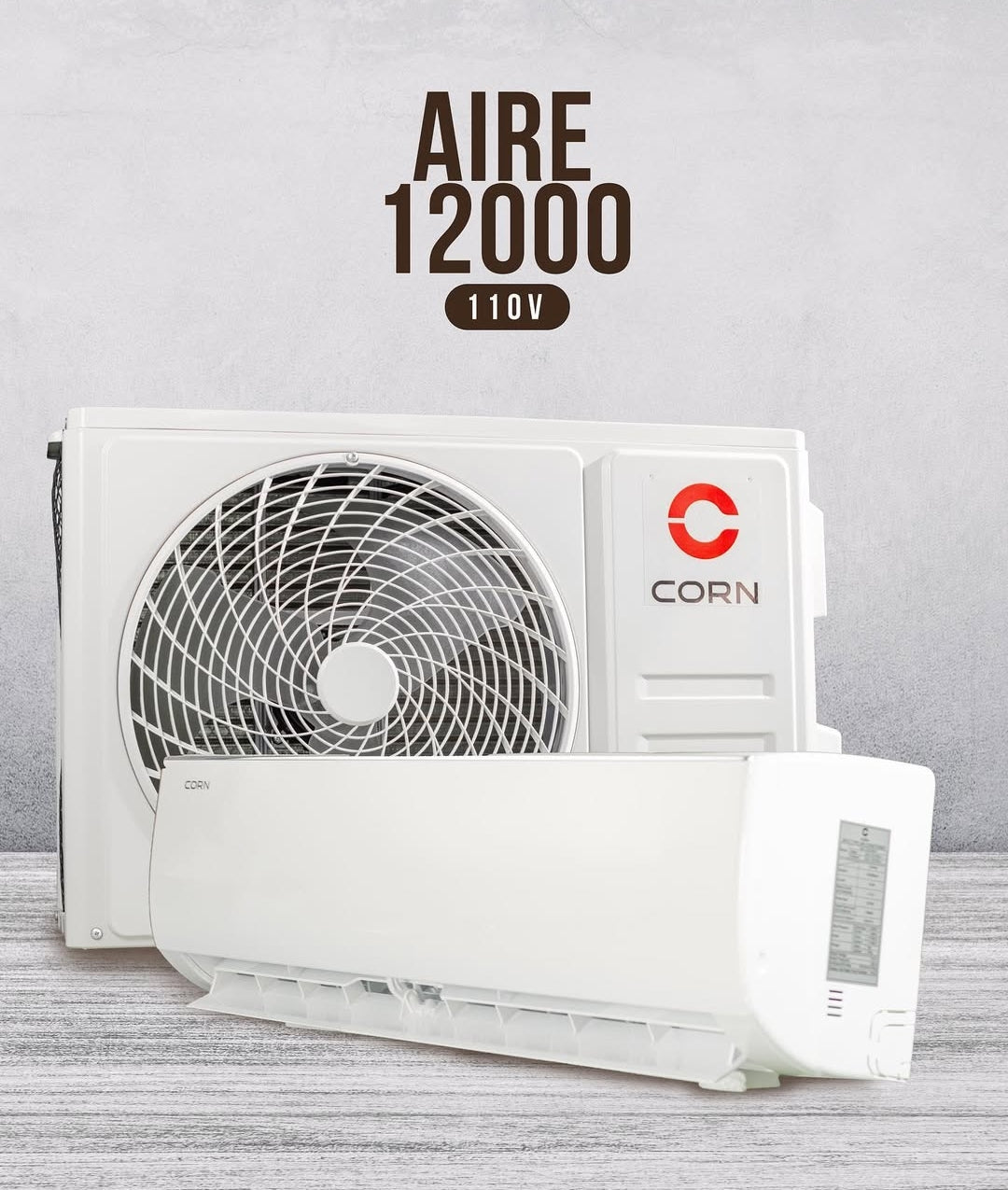 Aire Acondicionado Corn 12.000 BTU - 110V