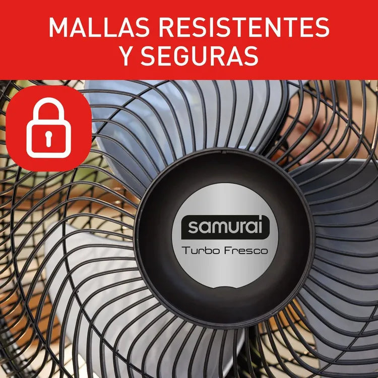 Ventilador Samurai Turbo Fresco Pedesta