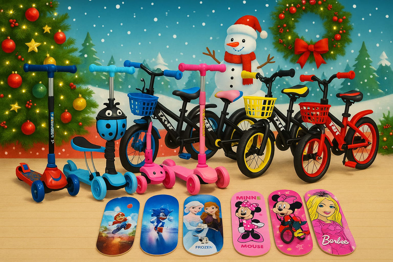 PATINETAS Y BICICLETAS 2025