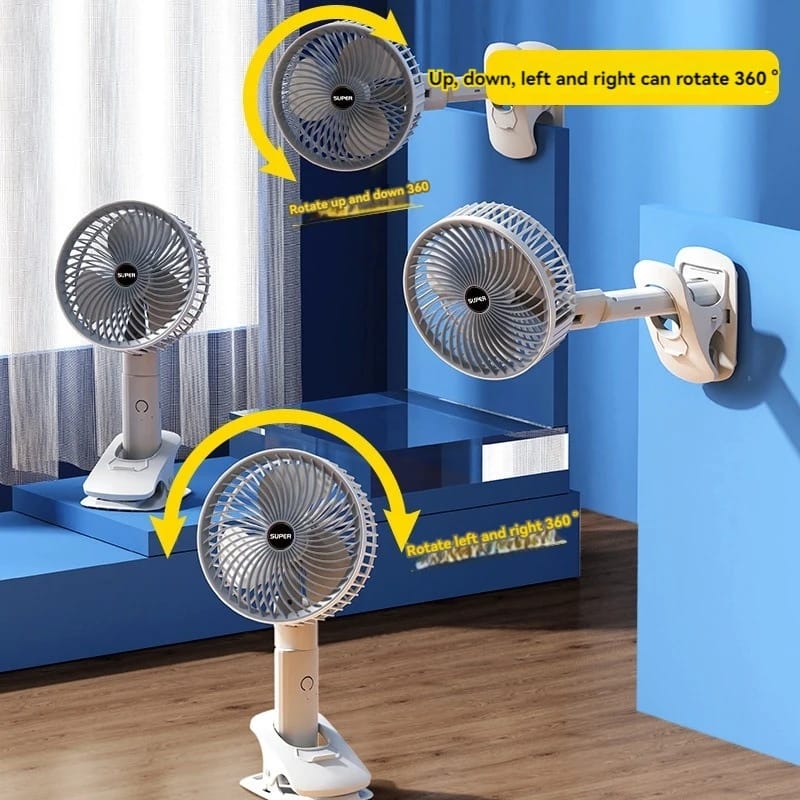 Versátil Mini Ventilador Multifuncional