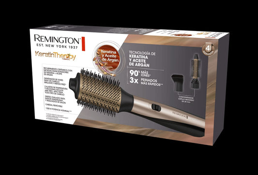 Cepillo Secador 3 en 1 Remington Keratina