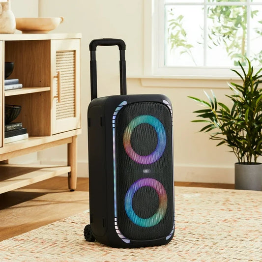 Parlante ONN Wireless Party Speaker con Luces LED