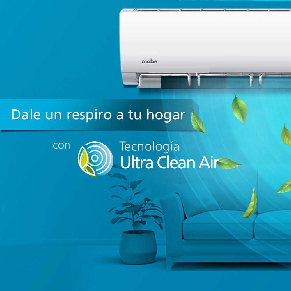 Aire Acondicionado Mabe 12.000 BTU - 110V | Modelo MMT12CABWCCC8