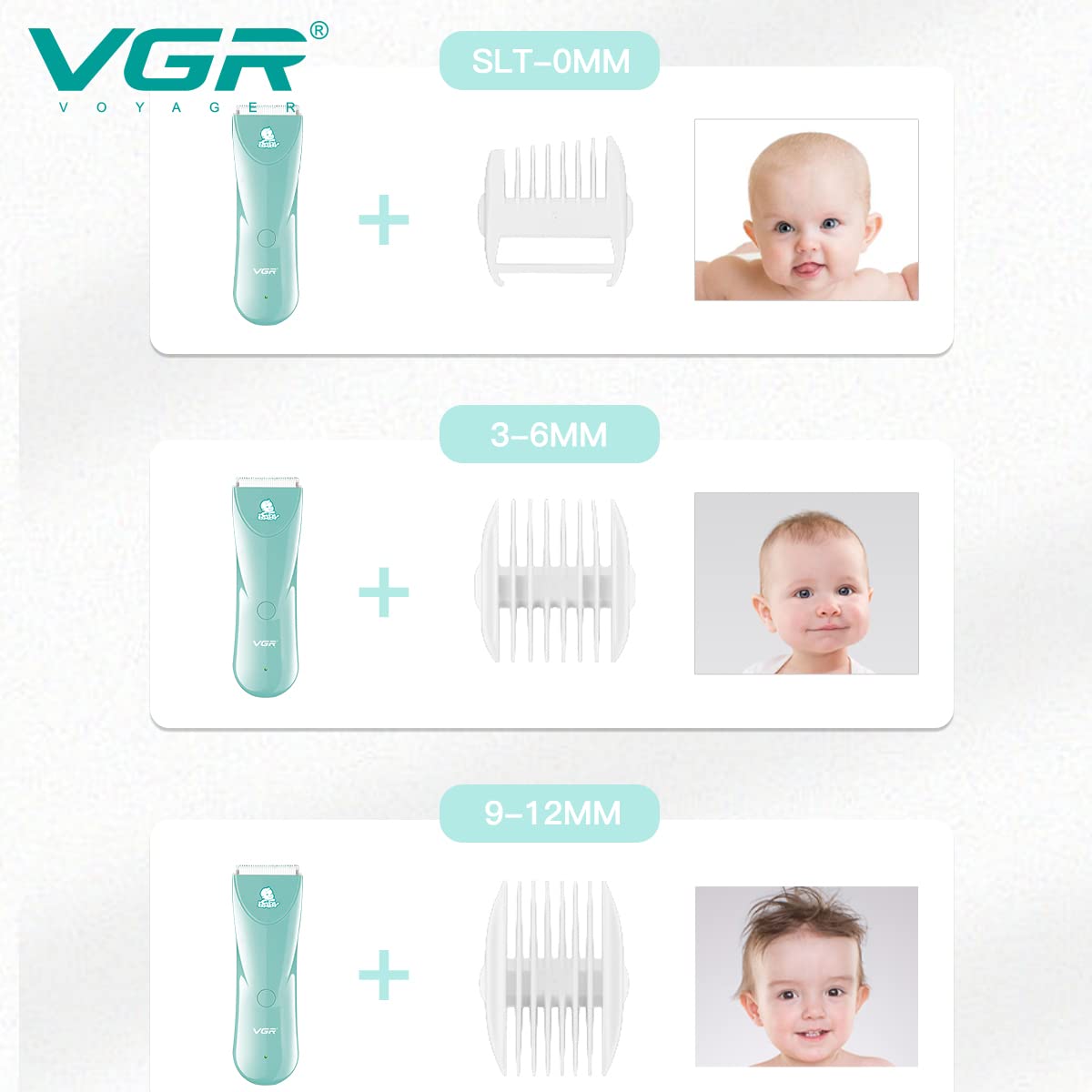 Cortadora de Cabello para Bebés VGR V-150