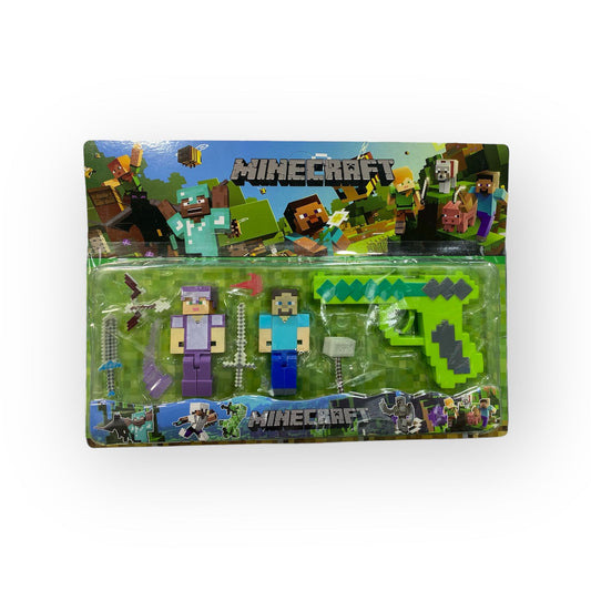 Set de Figuras de Acción Minecraft