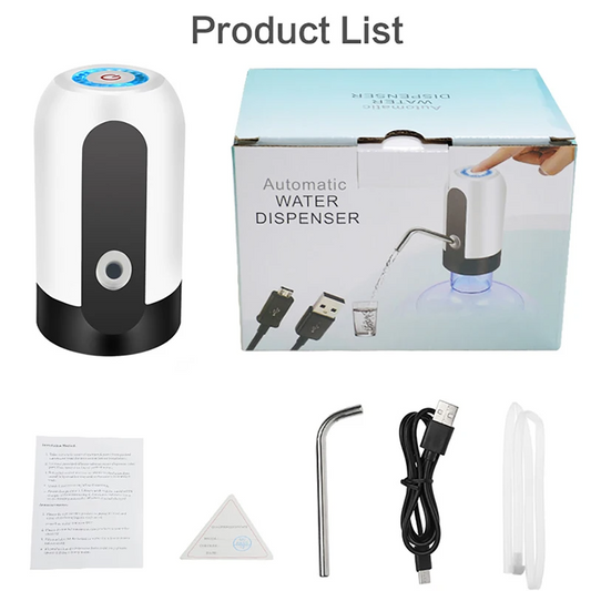 Dispensador de Agua Automático Recargable