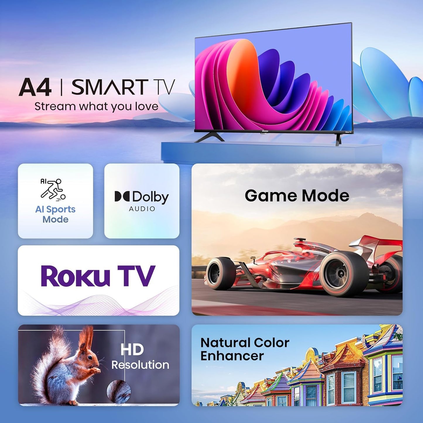 Smart TV Hisense Roku 32"