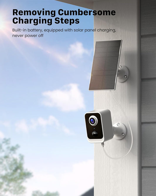 Cámaras de seguridad solares 2K | WiFi