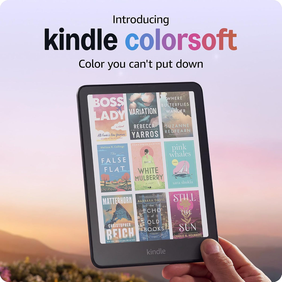 Amazon Kindle Colorsoft 16 GB – Pantalla a color, sin anuncios – Negro