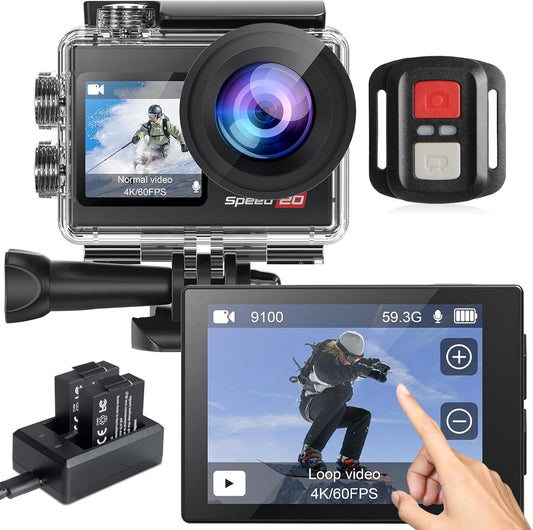 Hiicam 4K 60FPS | Cámara Deportiva Profesional