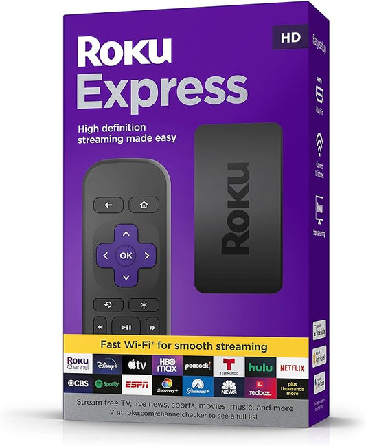 Roku Express | Dispositivo de transmisión HD