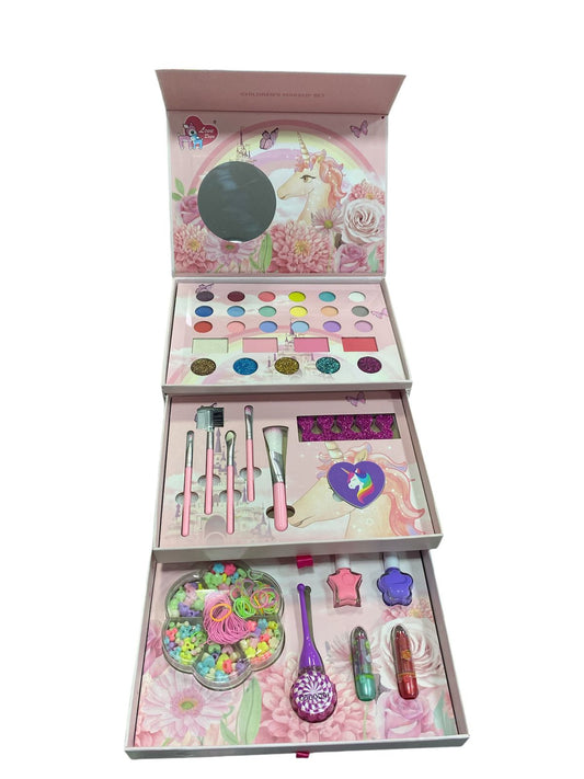 Set de maquillaje infantil de Unicornio