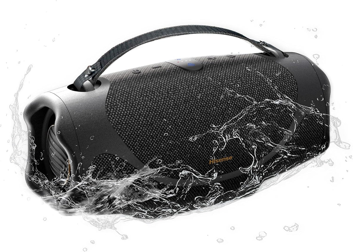 Parlante Bluetooth Hisense FlexBoom hasta 80 W – IP67