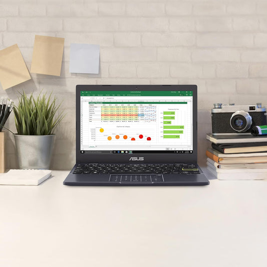 ASUS Vivobook Go 11.6" HD Slim portátil, Intel Dual Core N4500, Intel Graphics, 4GB, 128GB, Windows 11 Home