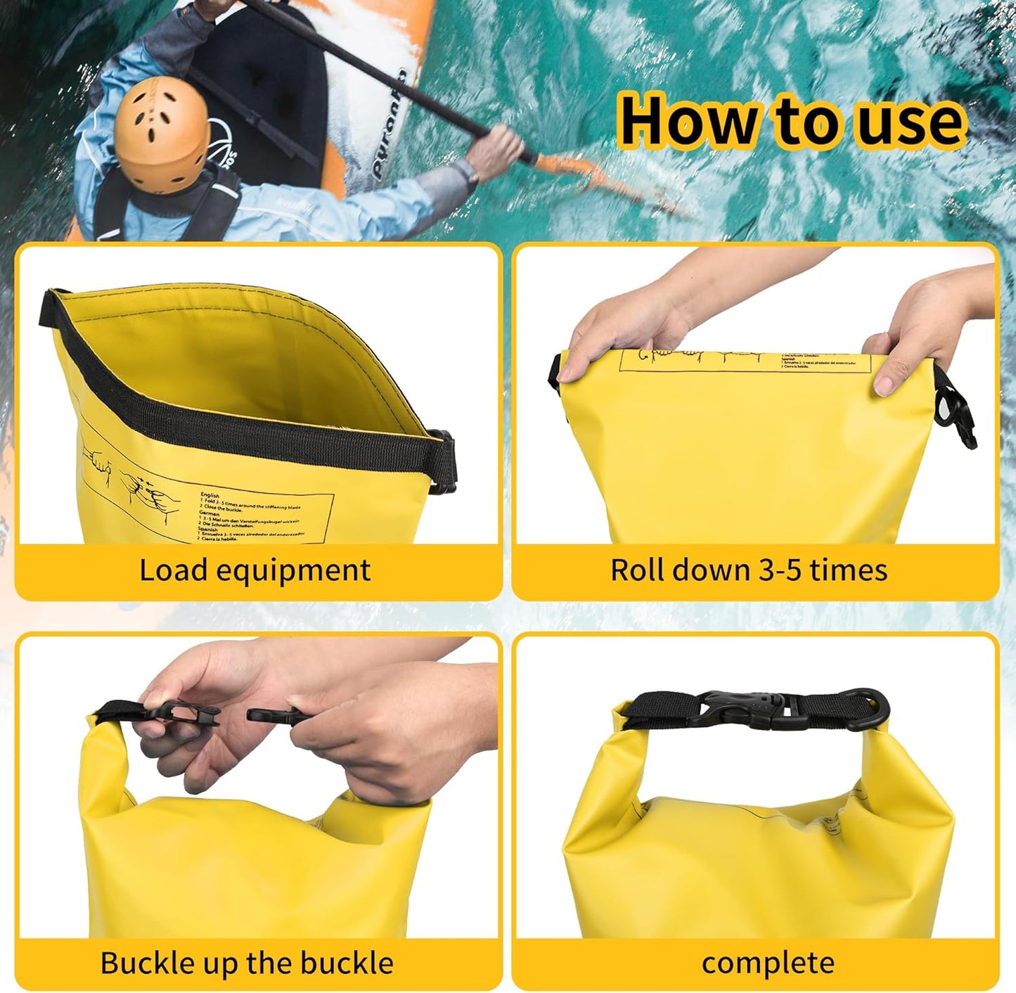 Bolso Seco impermeable cean Pack  10 Litros