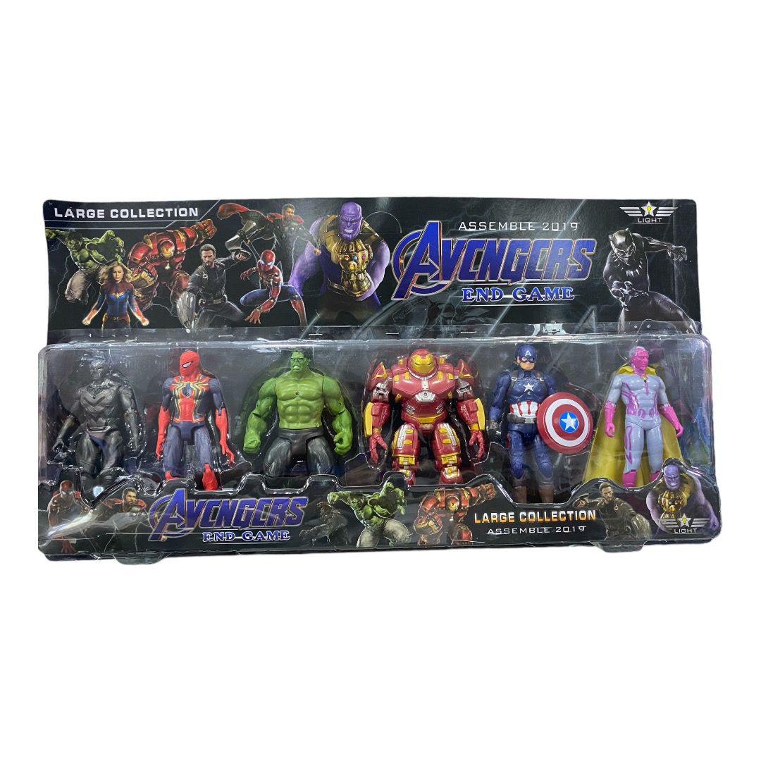 Set de Figuras de Acción Avengers Endgame