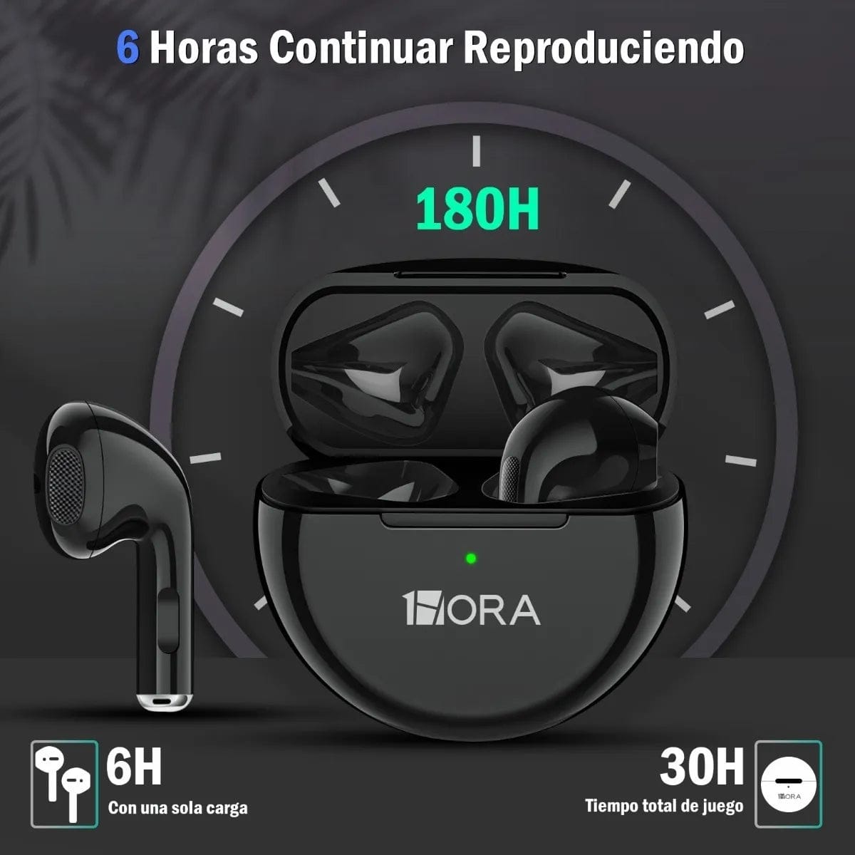 Audífonos Bluetooth 1Hora 119