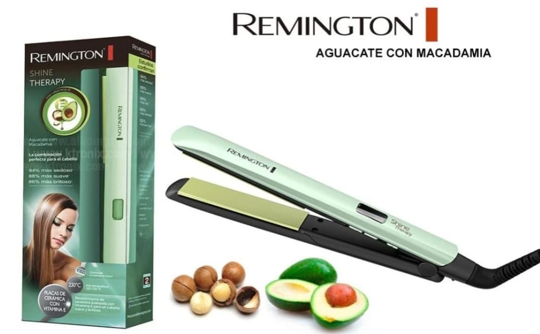 Plancha Remington Aguacate con Macadamia