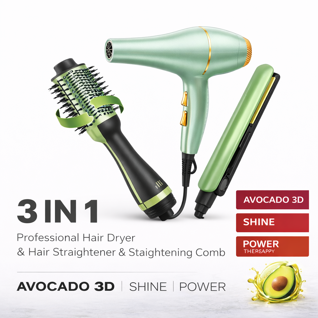 Set de Peinado 3 en 1