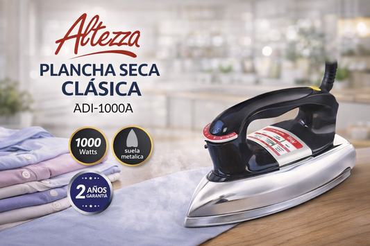 Plancha Seca Clásica Altezza ADI-1000A