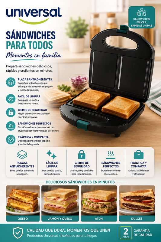 SANDWICHERA UNIVERSAL