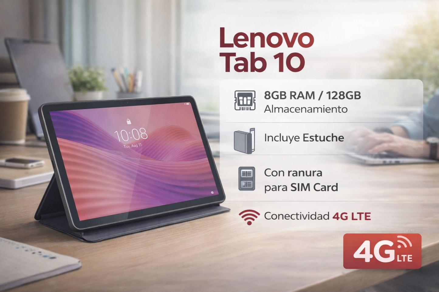 Lenovo Tab 10 128GB + 4GB RAM