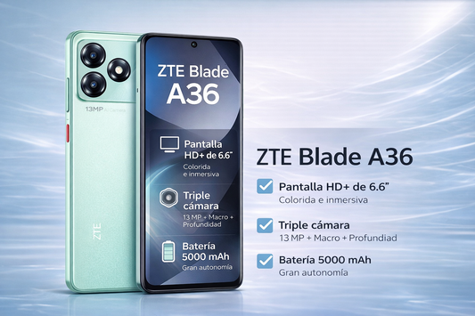 ZTE Blade A36 64GB -6GB RAM