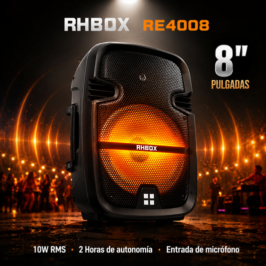 Bocina 8" Portátil