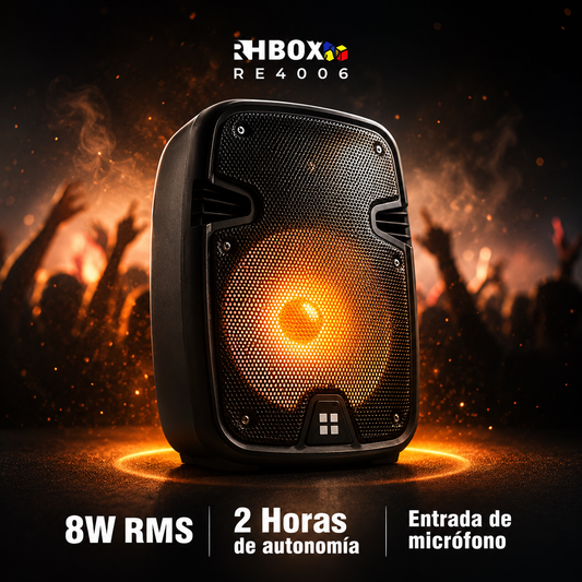 Bocina portatil 6.5"