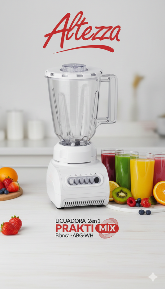 Licuadora Altezza 2 en 1 PRAKTI MIX