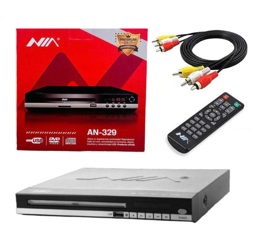 Reproductor de DVD NIA AN-329 - Cine en Casa con Estilo