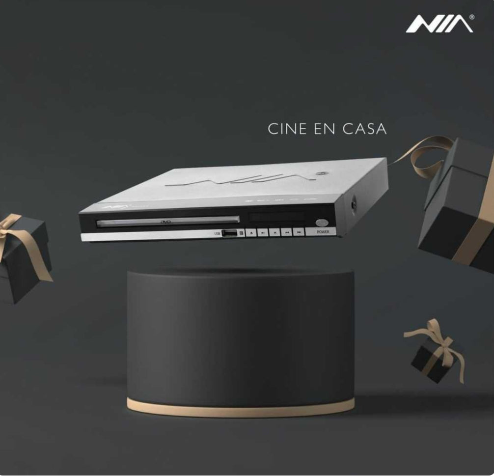 Reproductor de DVD NIA AN-329 - Cine en Casa con Estilo