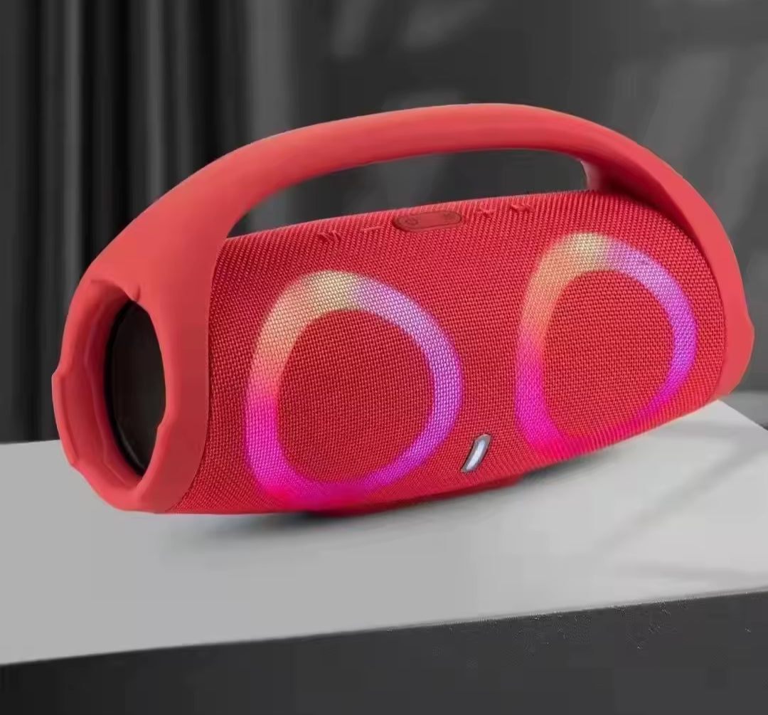 Parlante Bluetooth Portátil con Luces RGB