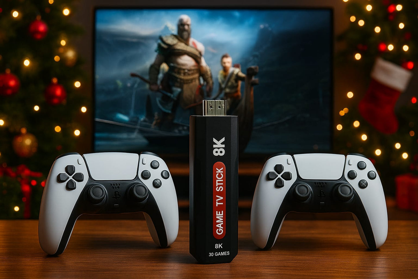 Consola Game Stick Pro con 10'000 juegos  Y Android Tv