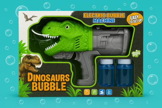 Pistola Burbujas Dinosaur T-Rex Edition