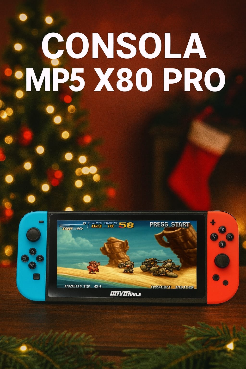 Consola X80 Pro con pantalla de 7