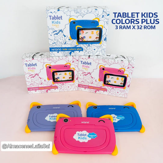 Tablet Kids Colors Plus