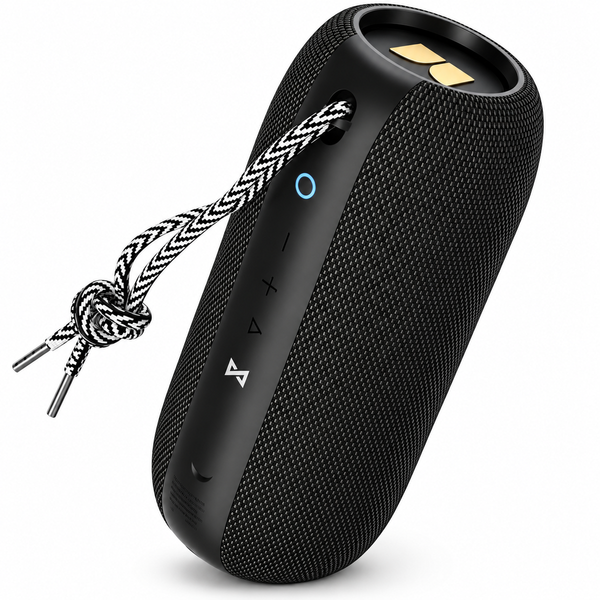 Parlante Bluetooth Monster S320 de 40W | Sonido Estéreo 360°, Resistente al Agua IPX7 y Hasta 32 Horas de Reproducción – Negro