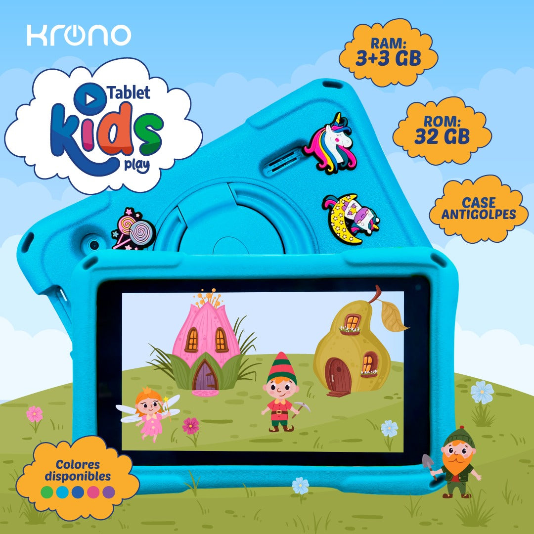 TABLET KIDS PLAY 32GB Y 6GB RAM