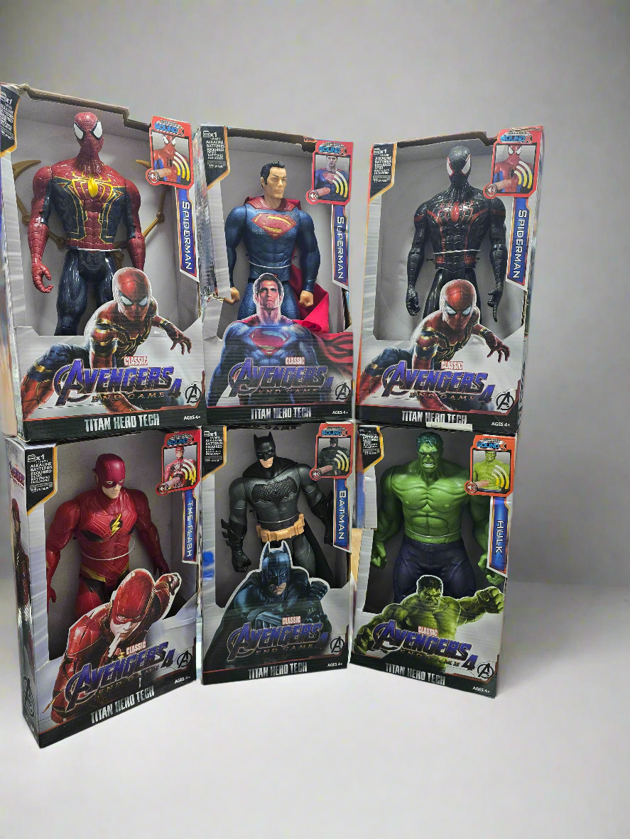 Figuras de Acción Avengers Titan Hero Tech