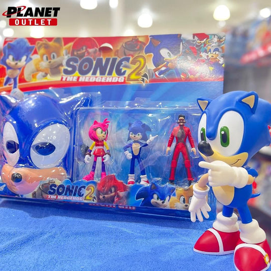 Set de Figuras de Acción Sonic the Hedgehog 2